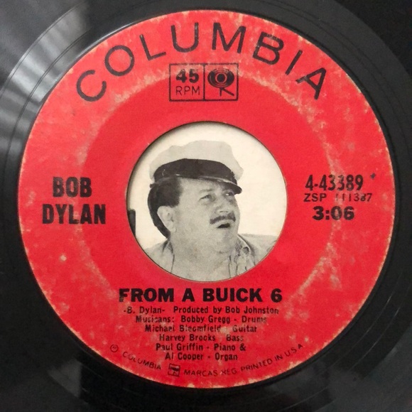 Bob Dylan Positively 4th Street Vinyl 45 Record - Picture 1 of 4
